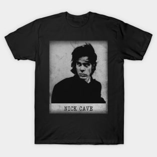 Nick Cave // old school minimalist T-Shirt